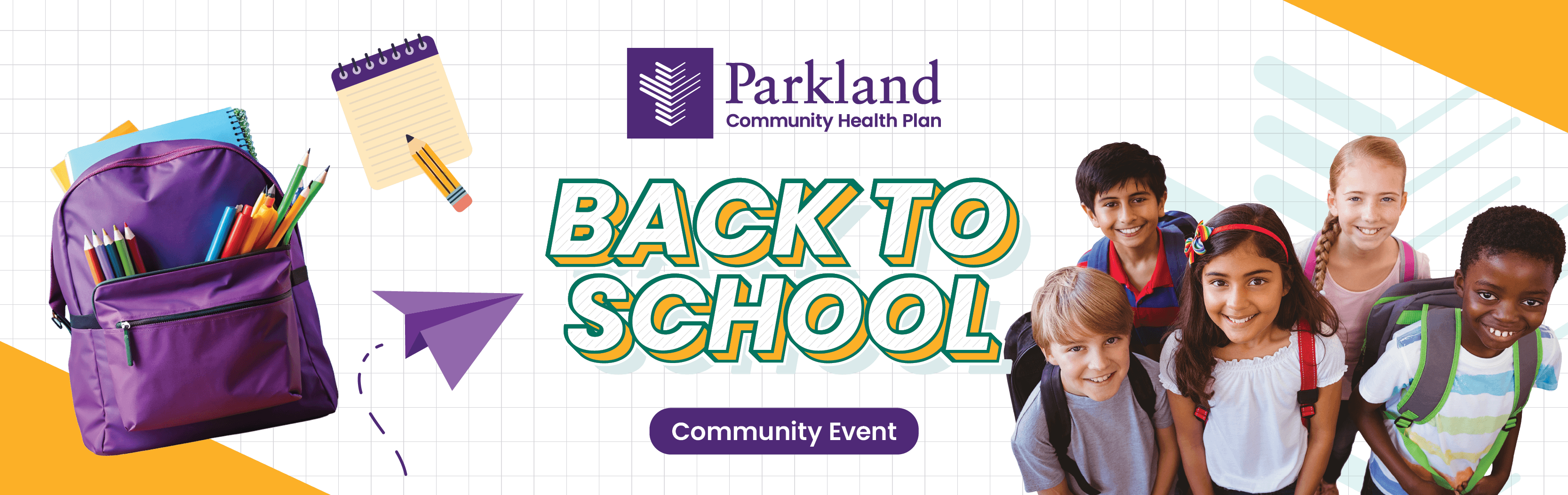 Parkland Community Health Plan Back-to-School Tour