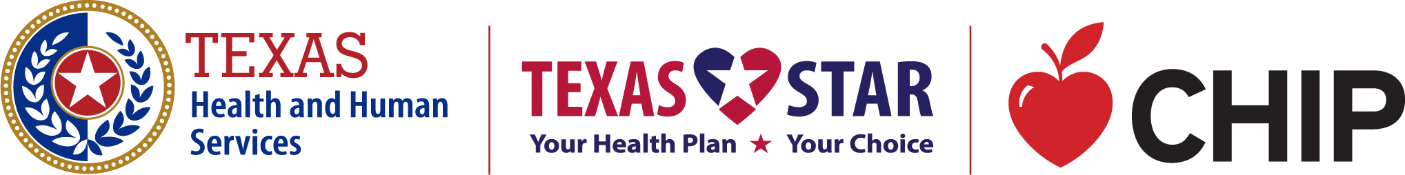 Texas STAR and CHIP program logos
