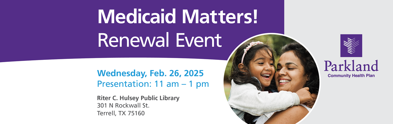 Medicaid Matters and Information Session - February
