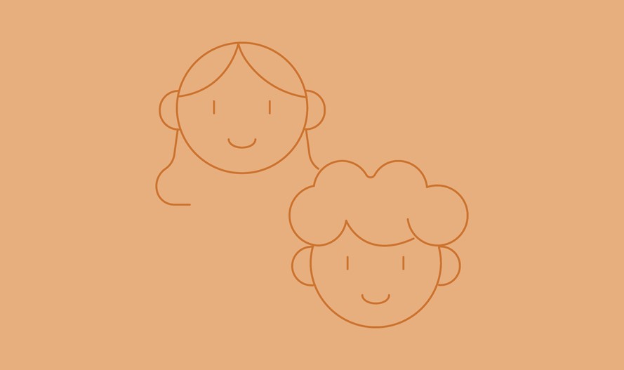 Well-Adolescent Checkups Icon - Orange