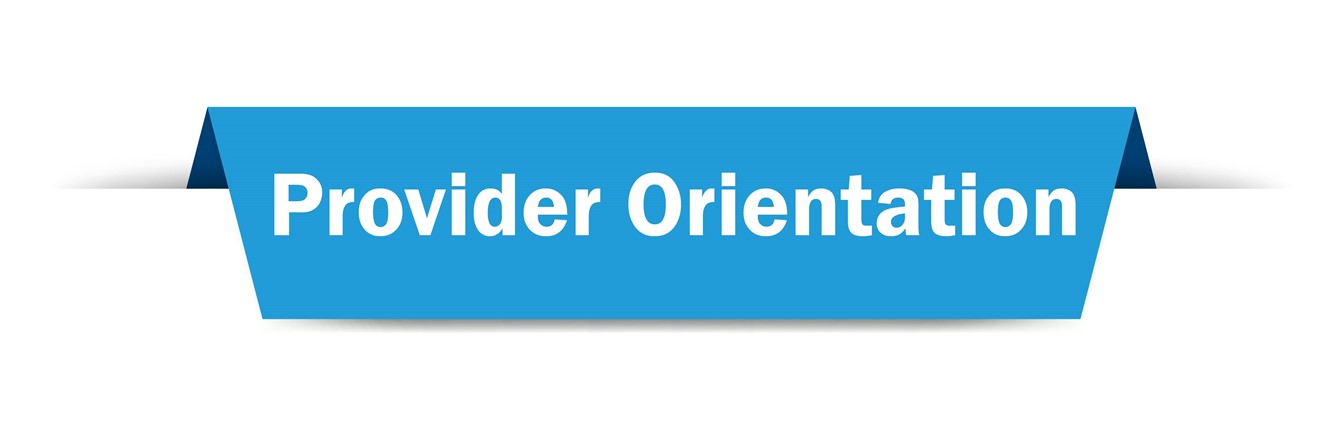 Provider Orientations 2023