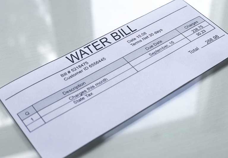 utility bill