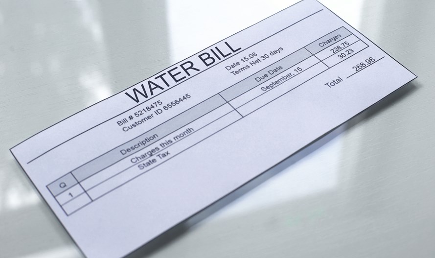 utility bill example