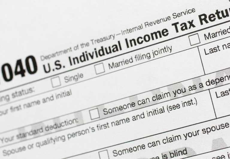 Income Tax Return Form