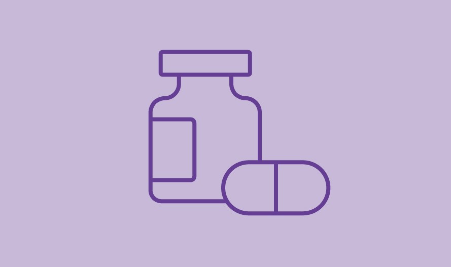 ADHD Management Icon - Purple