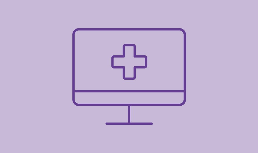 Member Portal Registration Icon - Purple