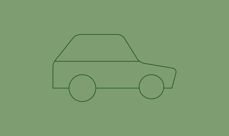 Transportation Icon - Green