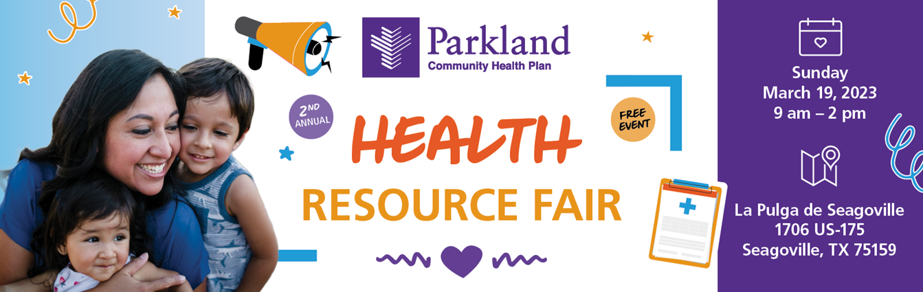 Second Annual Resource Fair banner 